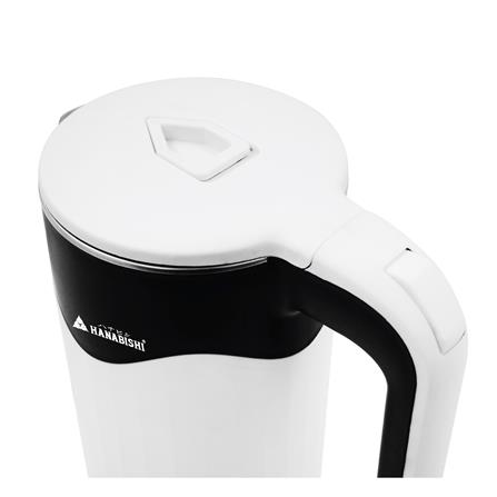 กาต้มน้ำไฟฟ้า HANABISHI HCK-16 1.6 ลิตร สีขาว/ดำ_4