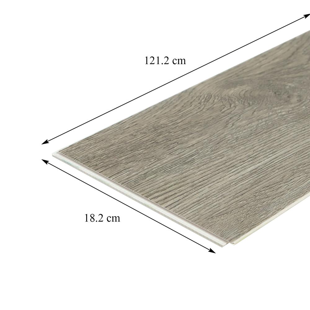 พื้น SPC CROBERN 4 มม. 2.65 ตร.ม. สี MOON SHADOW แพ็ก 12 ชิ้น