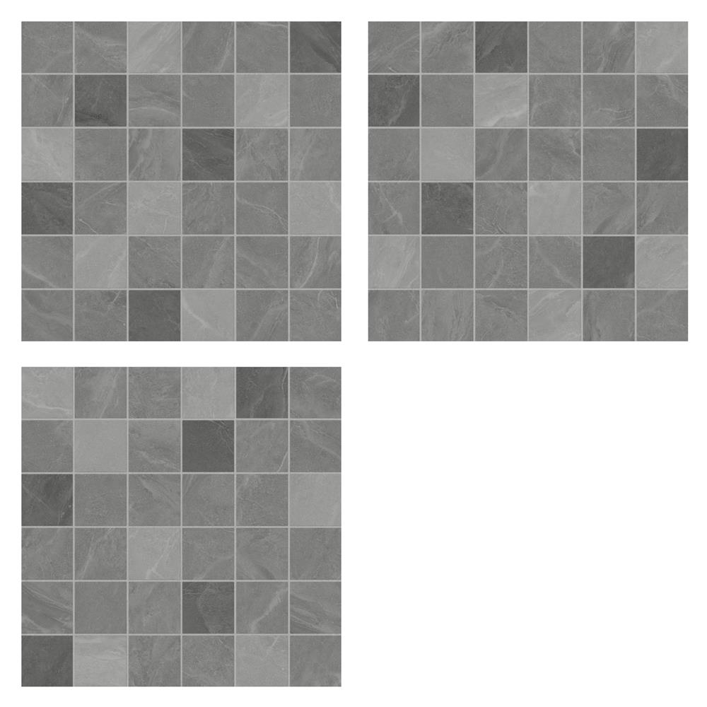 กระเบื้องพื้นพอร์ซเลน 30x30 ซม. COTTO แฮมซ่า เทา ExC PM 1 ตร.ม.