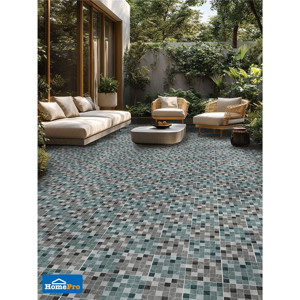 กระเบื้องพื้นพอร์ซเลน 30x30 ซม. COTTO แฮมซ่า เขียว ExC PM 1 ตร.ม.