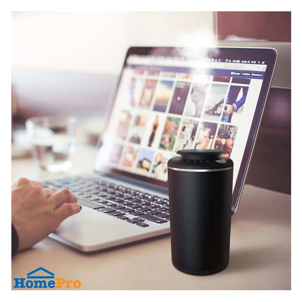 ชุดเครื่องพ่นอโรม่า ACCO 10 มล. GREEN BAMBOO สีดำ