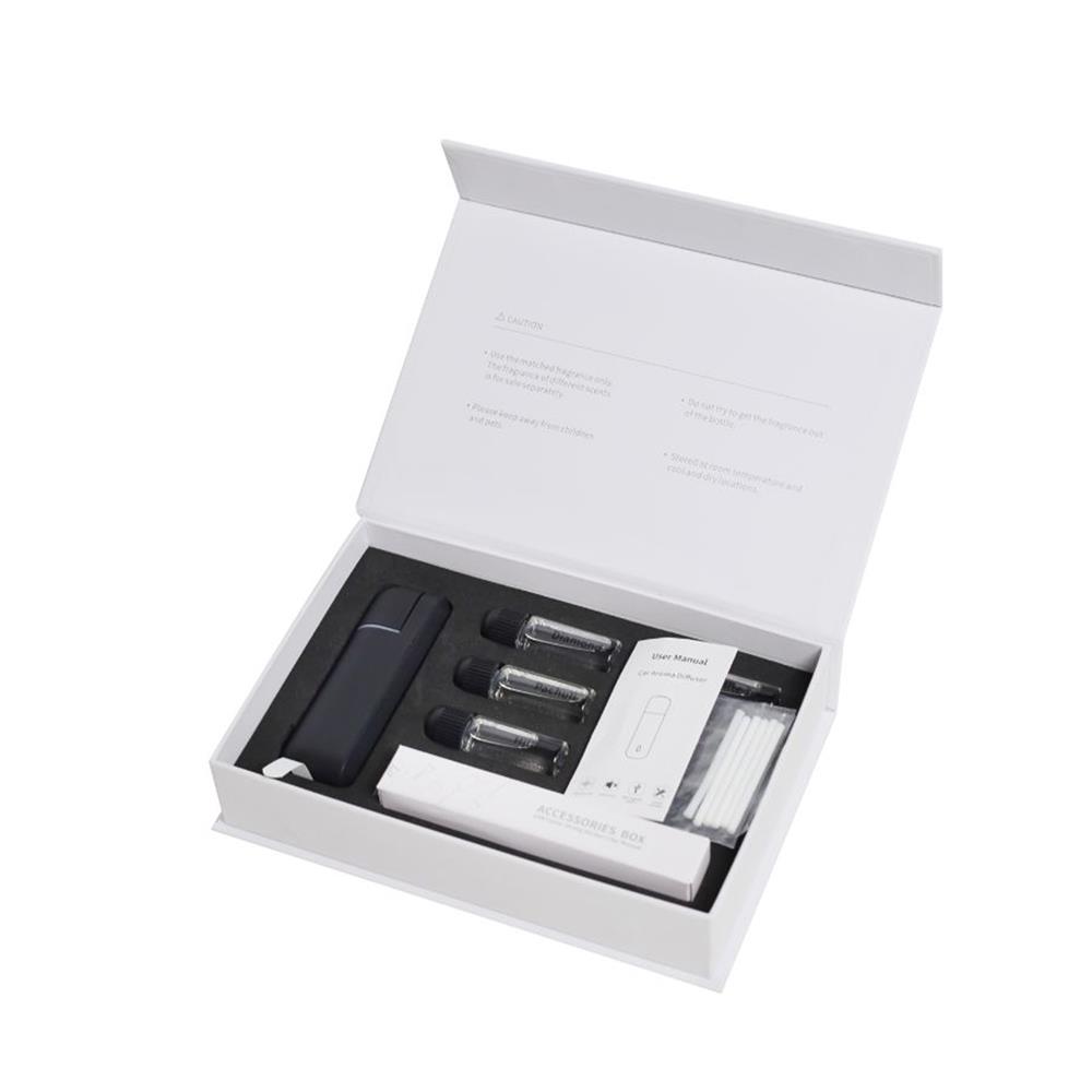 ชุดเครื่องพ่นอโรม่าพร้อมรีฟิล 5 มล. (6 กลิ่น) ACCO A807 สีดำ