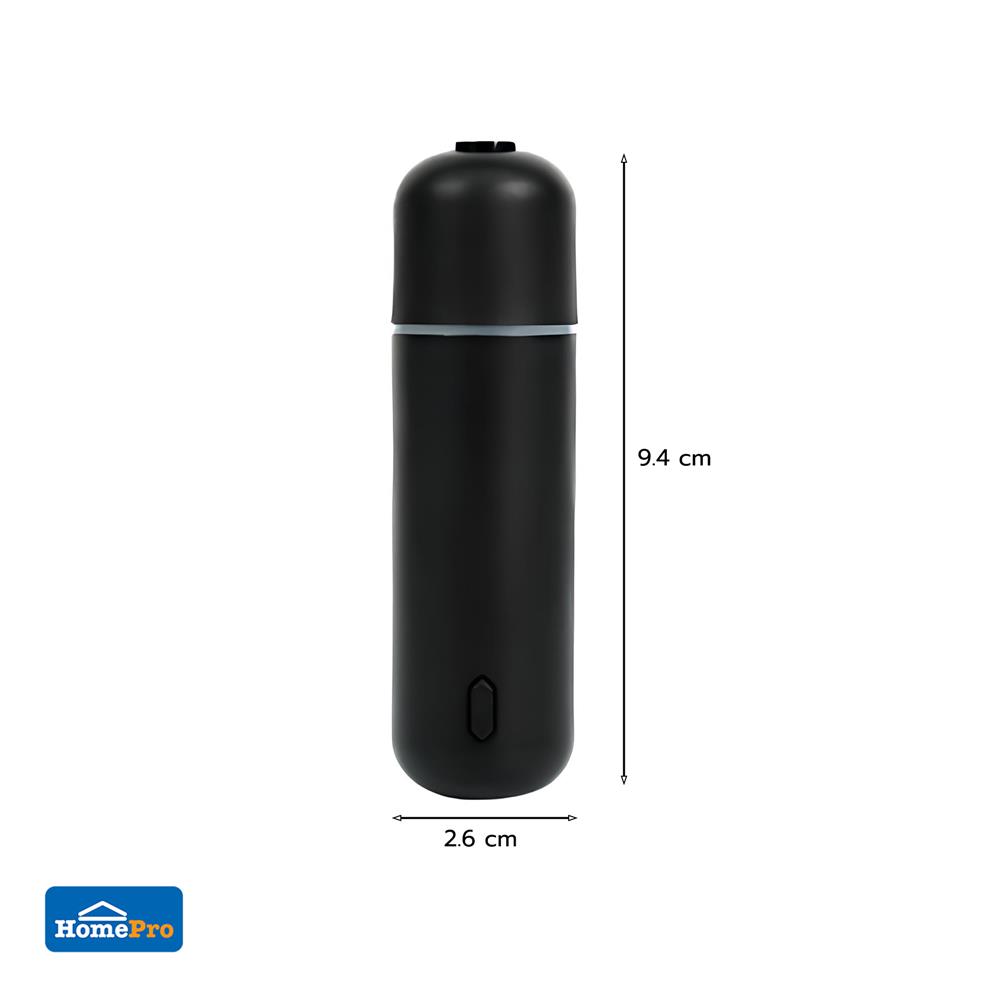 ชุดเครื่องพ่นอโรม่าพร้อมรีฟิล 5 มล. (6 กลิ่น) ACCO A807 สีดำ