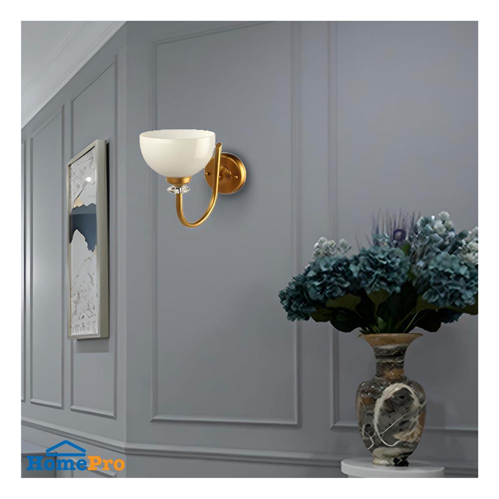 ไฟกิ่งภายใน L&E 01-02582 สีขาว/ทอง 1 หัว