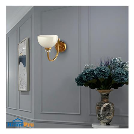 ไฟกิ่งภายใน L&E 01-02582 สีขาว/ทอง 1 หัว_2