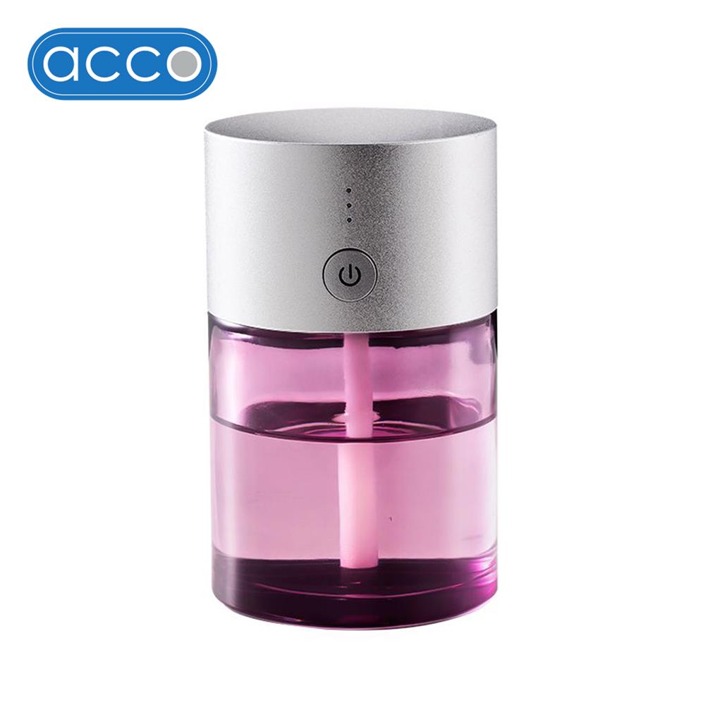 ชุดเครื่องพ่นอโรม่า ACCO 80 มล. DIAMOND สีชมพู