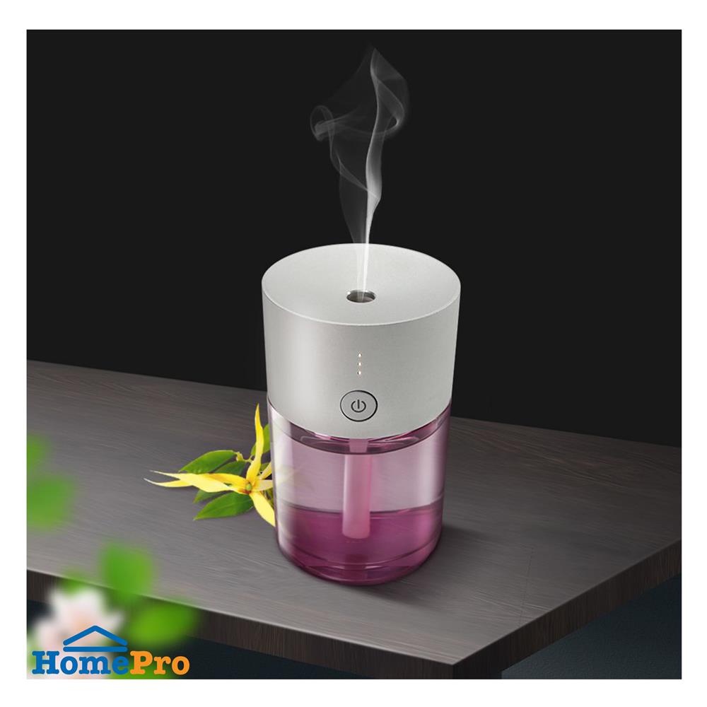 ชุดเครื่องพ่นอโรม่า ACCO 80 มล. DIAMOND สีชมพู