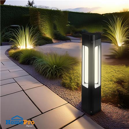 ไฟทางเดิน LED CARINI HK-Y2022 60CM 10 วัตต์ WARM WHITE สีดำ_3