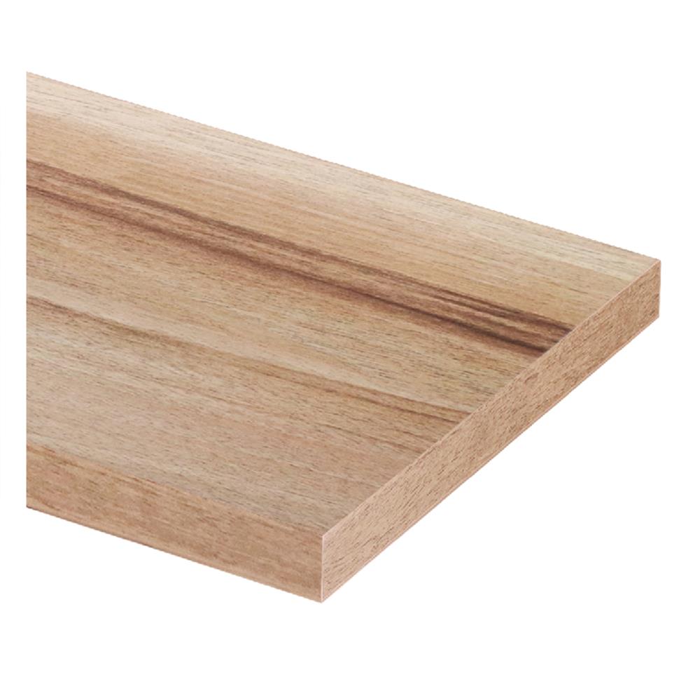 แผ่นชั้นไม้เมลามีน STACKO 80x20x1.6 ซม. สีไลท์โรมา