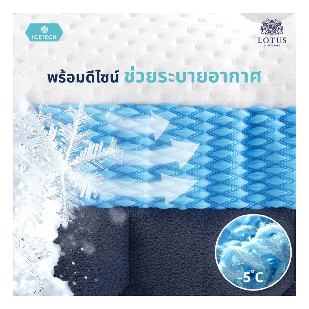 ที่นอน 3.5 ฟุต LOTUS ARCTIC ZEN พร้อมชุดเครื่องนอน 7 ชิ้น