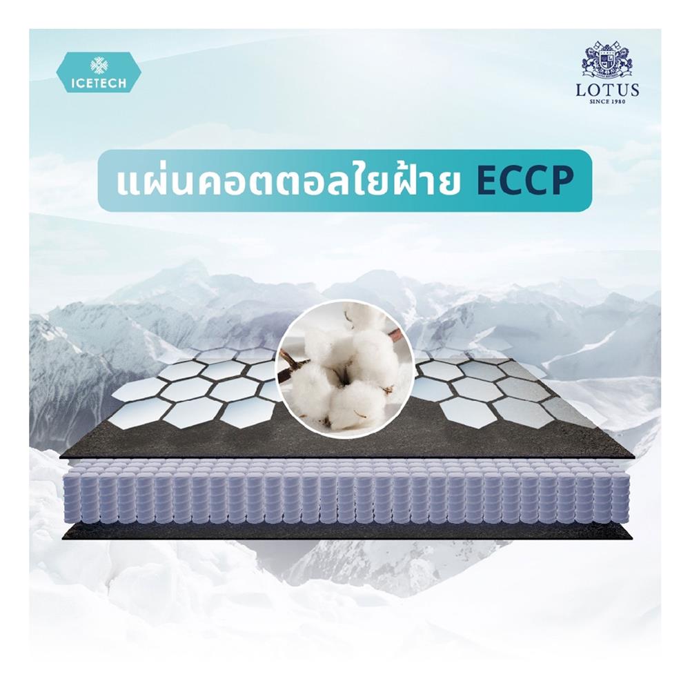 ที่นอน 3.5 ฟุต LOTUS ARCTIC ZEN พร้อมชุดเครื่องนอน 7 ชิ้น