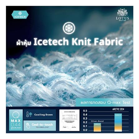 ที่นอน 3.5 ฟุต LOTUS ARCTIC ZEN พร้อมชุดเครื่องนอน 7 ชิ้น_6