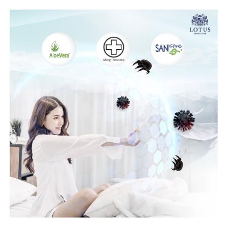 ที่นอน 3.5 ฟุต LOTUS ARCTIC ZEN พร้อมชุดเครื่องนอน 7 ชิ้น_10