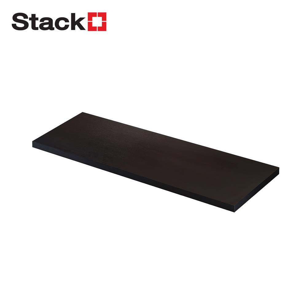 แผ่นชั้นไม้เมลามีน STACKO 80x30x1.6 ซม. สีโอ๊ค