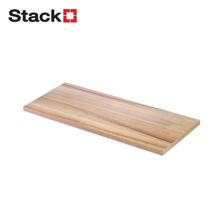 แผ่นชั้นไม้เมลามีน STACKO 60x30x1.6 ซม. สีไลท์โรมา