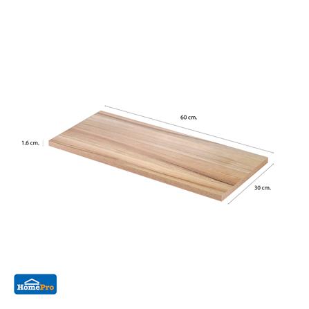 แผ่นชั้นไม้เมลามีน STACKO 60x30x1.6 ซม. สีไลท์โรมา_4