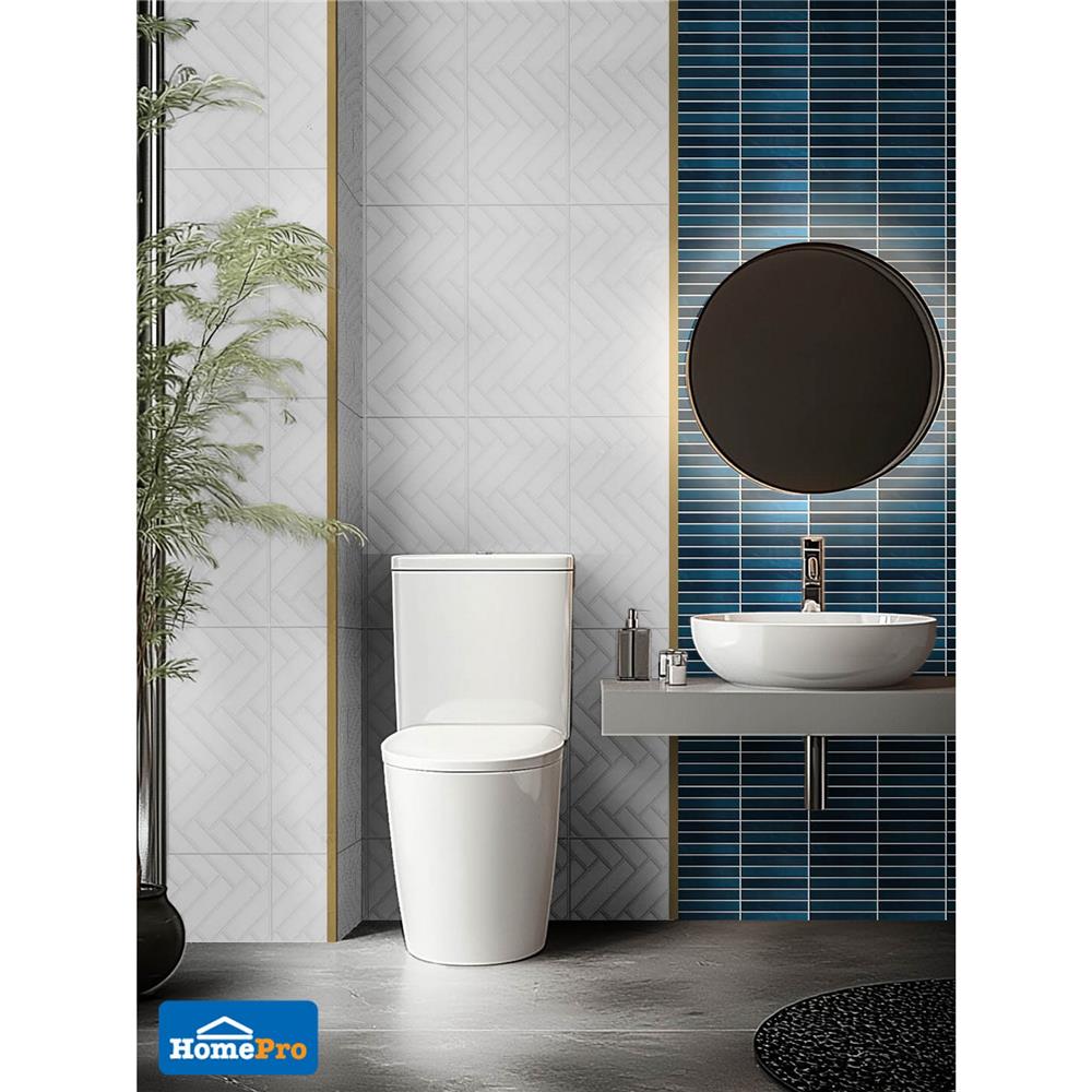 คิ้วอะลูมิเนียมแบบเหลี่ยม TARA 9 มม. 2 ม. สีบรอนซ์-ทอง