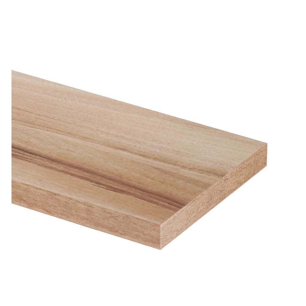 แผ่นชั้นไม้เมลามีน STACKO 120x20x1.6 ซม. สีไลท์โรมา