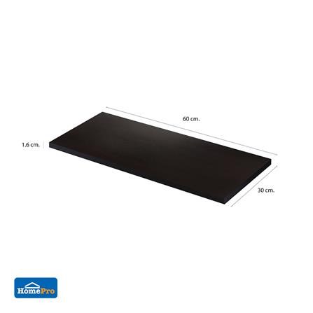 แผ่นชั้นไม้เมลามีน STACKO 60x30x1.6 ซม. สีโอ๊ค_4