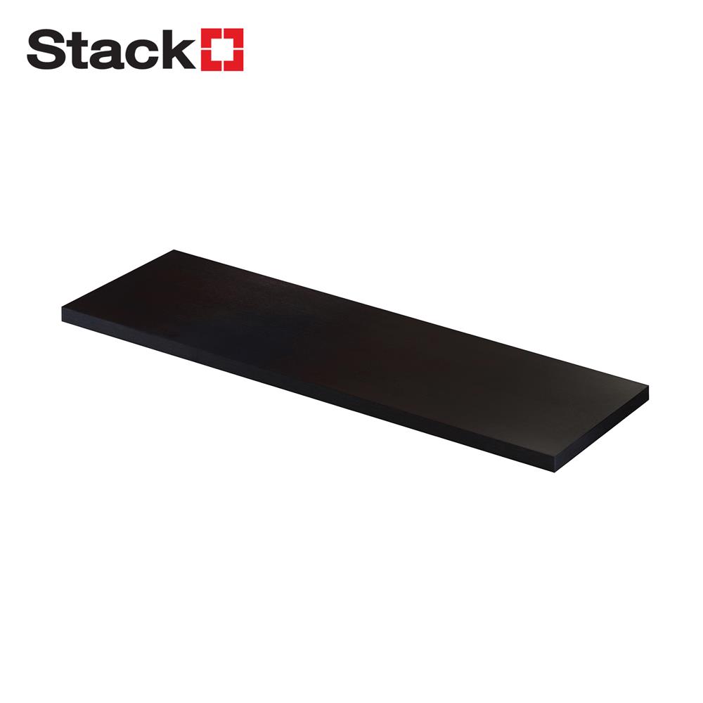 แผ่นชั้นไม้เมลามีน STACKO 120x30x1.6 ซม. สีโอ๊ค