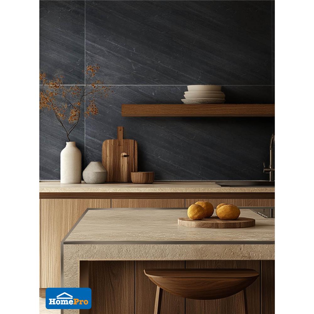 คิ้วอะลูมิเนียมแบบเหลี่ยม TARA 12 มม. 2 ม. สีกราไฟต์