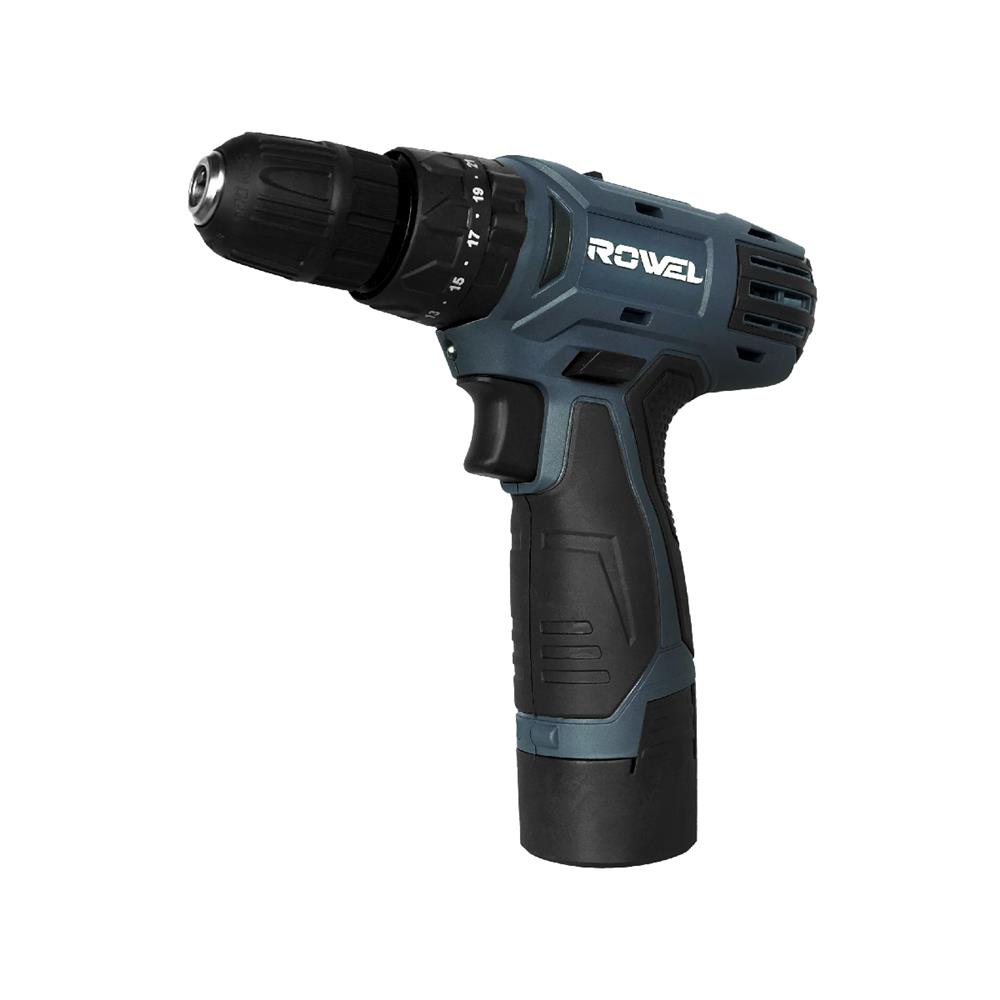 สว่านกระแทกไร้สาย (พร้อมแบตเตอรี่) ROWEL RW-PT-DBDT200 12 โวลต์