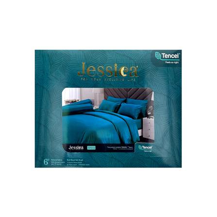 ชุดผ้าปูที่นอน 6 ฟุต 5 ชิ้น JESSICA TENCEL SOLID 21069-TP012_3