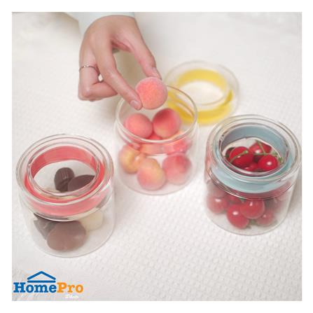 ชุดขวดโหลแก้ว ฝาดึง KECH MILK 0.5 ลิตร แพ็ก 3 ชิ้น หลากสี_5