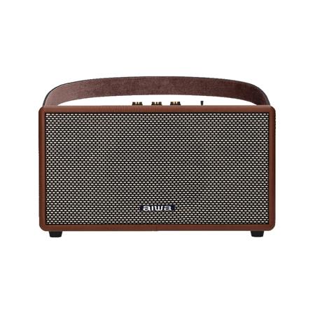 ลำโพงบลูทูธ AIWA RETRO HYBRID RS-X90 สีน้ำตาล_2