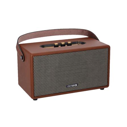 ลำโพงบลูทูธ AIWA RETRO HYBRID RS-X90 สีน้ำตาล_3
