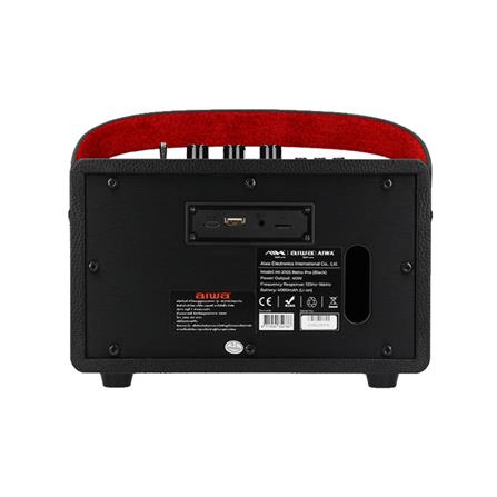 ลำโพงบลูทูธ AIWA RETRO PRO MI-X105 สีดำ_5