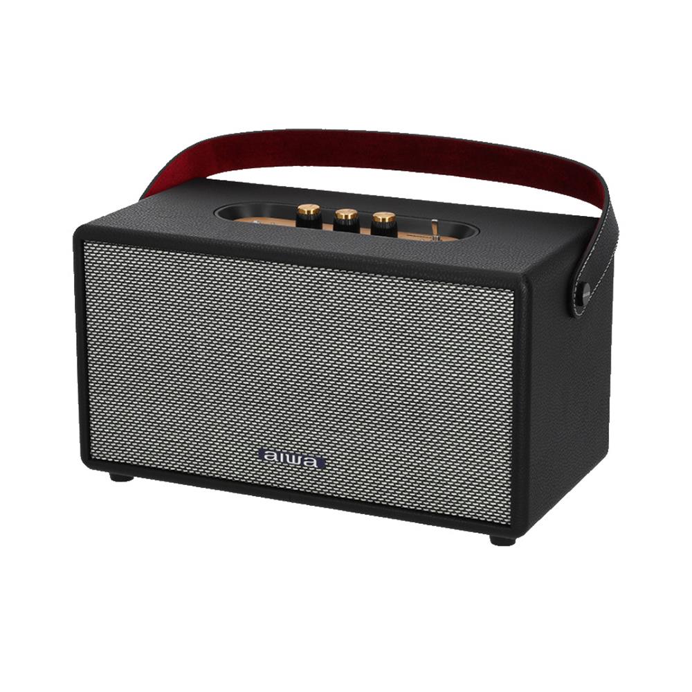 ลำโพงบลูทูธ AIWA RETRO HYBRID RS-X90 สีดำ