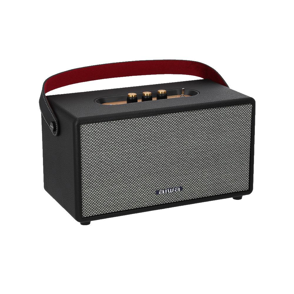 ลำโพงบลูทูธ AIWA RETRO HYBRID RS-X90 สีดำ