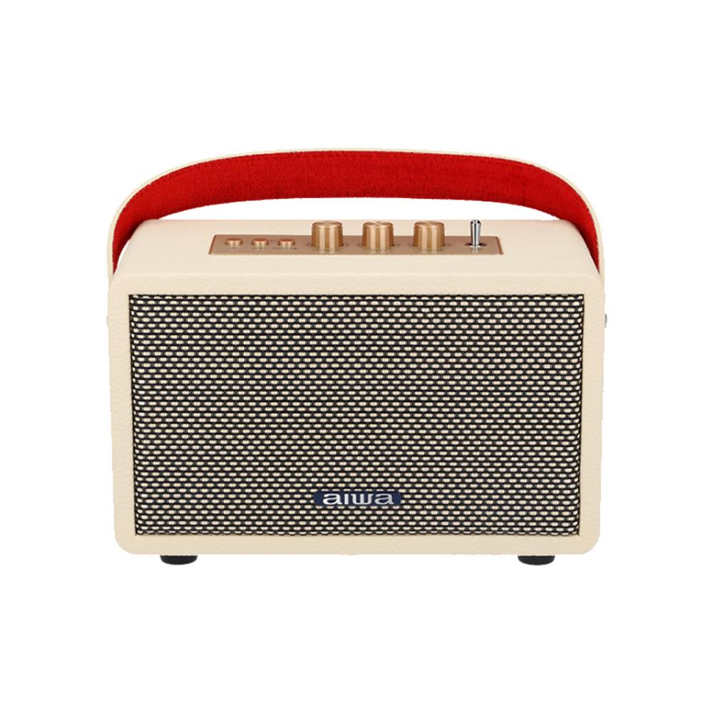 ลำโพงบลูทูธ AIWA RETRO PRO MI-X105 สีขาว