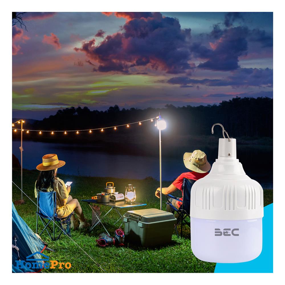 ไฟจัดสวน SOLAR BEC SUNRISE 120 วัตต์ DAYLIGHT สีขาว