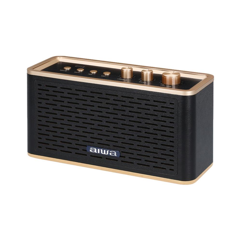 ลำโพงบลูทูธ AIWA RETRO GO MI-X96 สีดำ