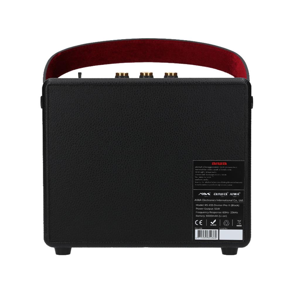 ลำโพงบลูทูธ AIWA RS-X55 II สีดำ