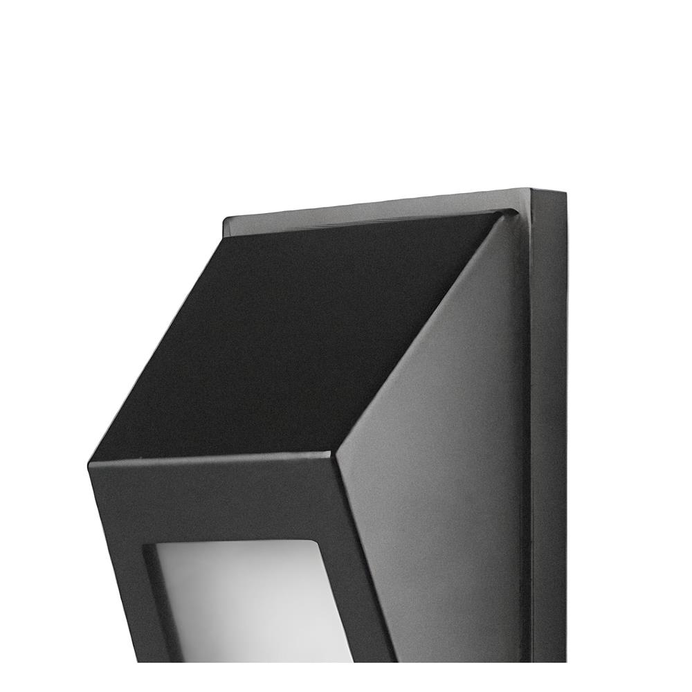 ไฟผนังภายนอก LED L&E 65-A0559 10 วัตต์ WARM WHITE สีดำ