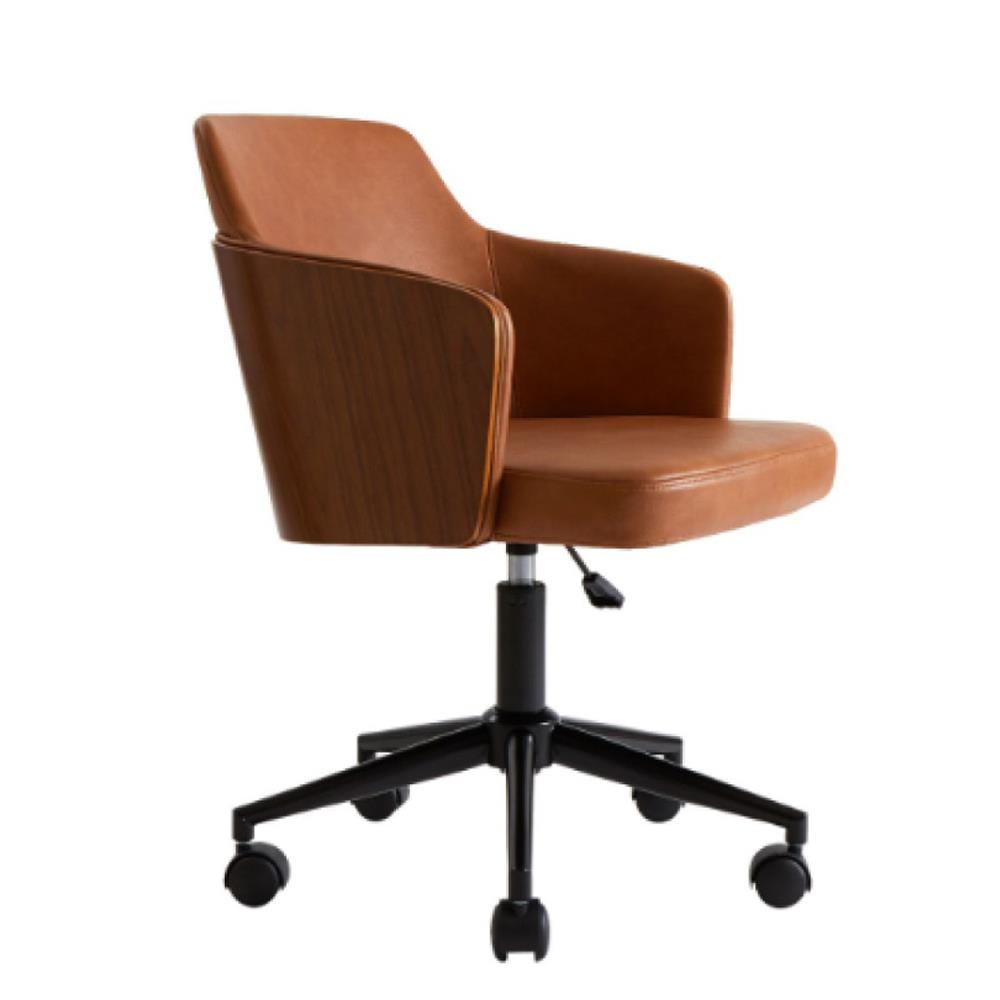 เก้าอี้สำนักงาน FURINTREND WALNUT สีน้ำตาล