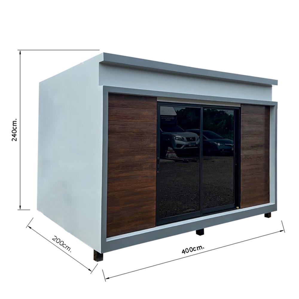 บ้านหมา บ้านแมว T.C. DOGHOUSE 19 MODERN 200x400x240 ซม.