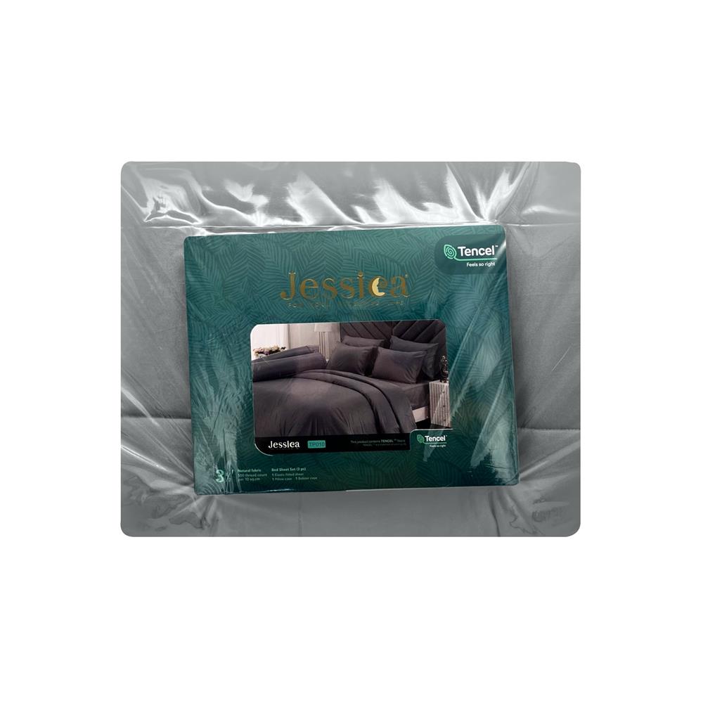 ชุดผ้าปูที่นอน 3.5 ฟุต 4 ชิ้น JESSICA TENCEL SOLID 22072-TP010