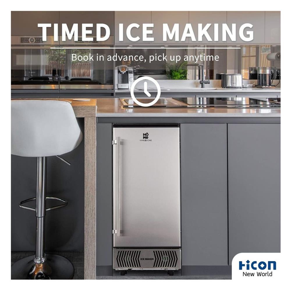 เครื่องทำน้ำแข็งอัตโนมัติ YIMIN HOME HBZB-36F