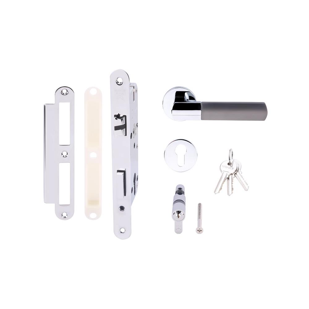 มือจับก้านโยกห้องทั่วไป MORTISE HAFELE 489.11.048 สีโครม