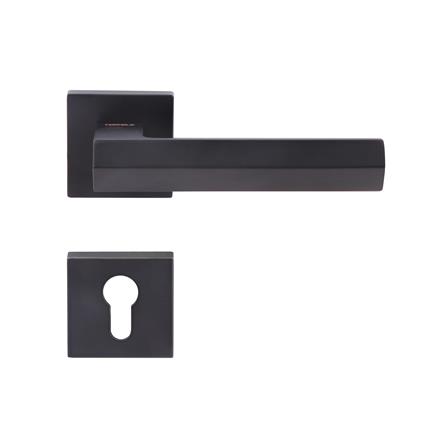 มือจับก้านโยกห้องทั่วไป MORTISE HAFELE 489.11.042 สีดำด้าน_0