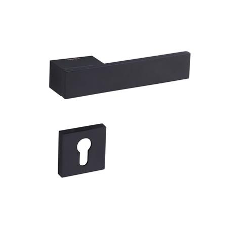 มือจับก้านโยกห้องทั่วไป MORTISE HAFELE 489.11.052 สีดำด้าน_0