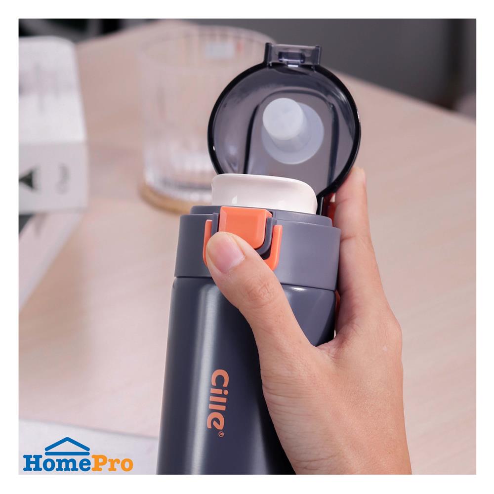 กระติกสุญญากาศ CILLE XB-22171 0.4 ลิตร สีน้ำเงิน