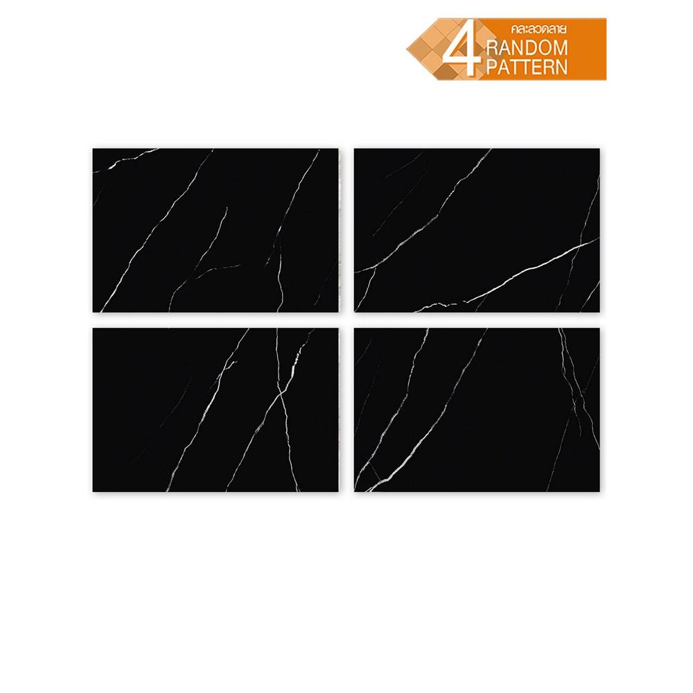 กระเบื้องพื้นพอร์ซเลน 60x90 ซม. TARA รามอส เนโร ดำ 1.62 ตร.ม.