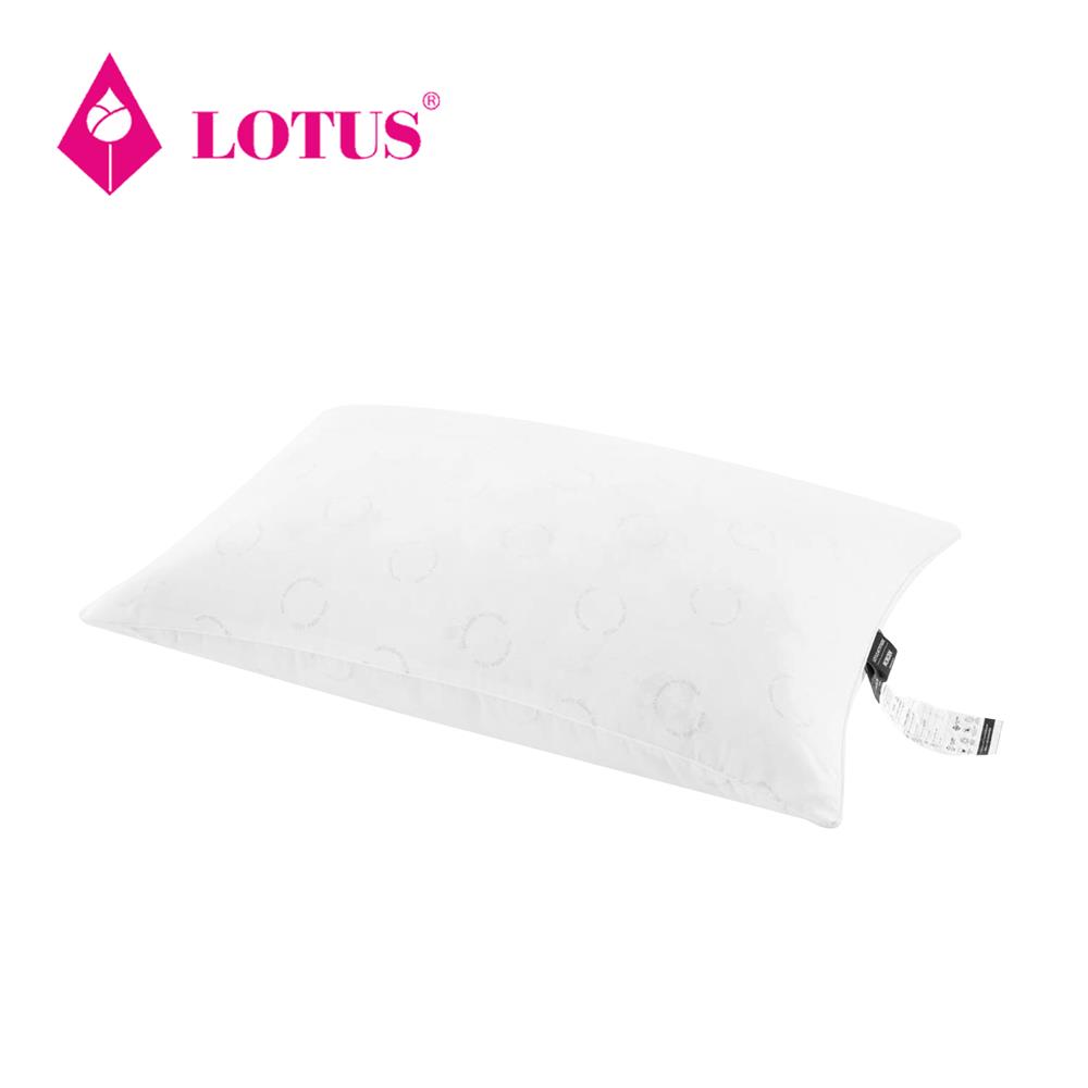 หมอนสุขภาพ ใยบอลไมโครไฟเบอร์ LOTUS ATTITUDE ANTI-AGING 20x30 นิ้ว สีขาว