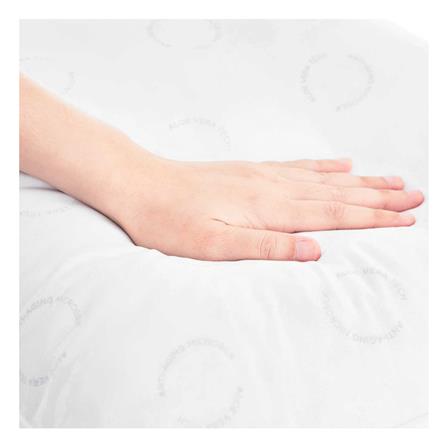 หมอนสุขภาพ ใยบอลไมโครไฟเบอร์ LOTUS ATTITUDE ANTI-AGING 20x30 นิ้ว สีขาว_8