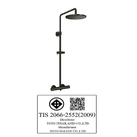 ฝักบัว RAIN SHOWER ผสม TOTO TBW07404T-MBL สีดำ_2